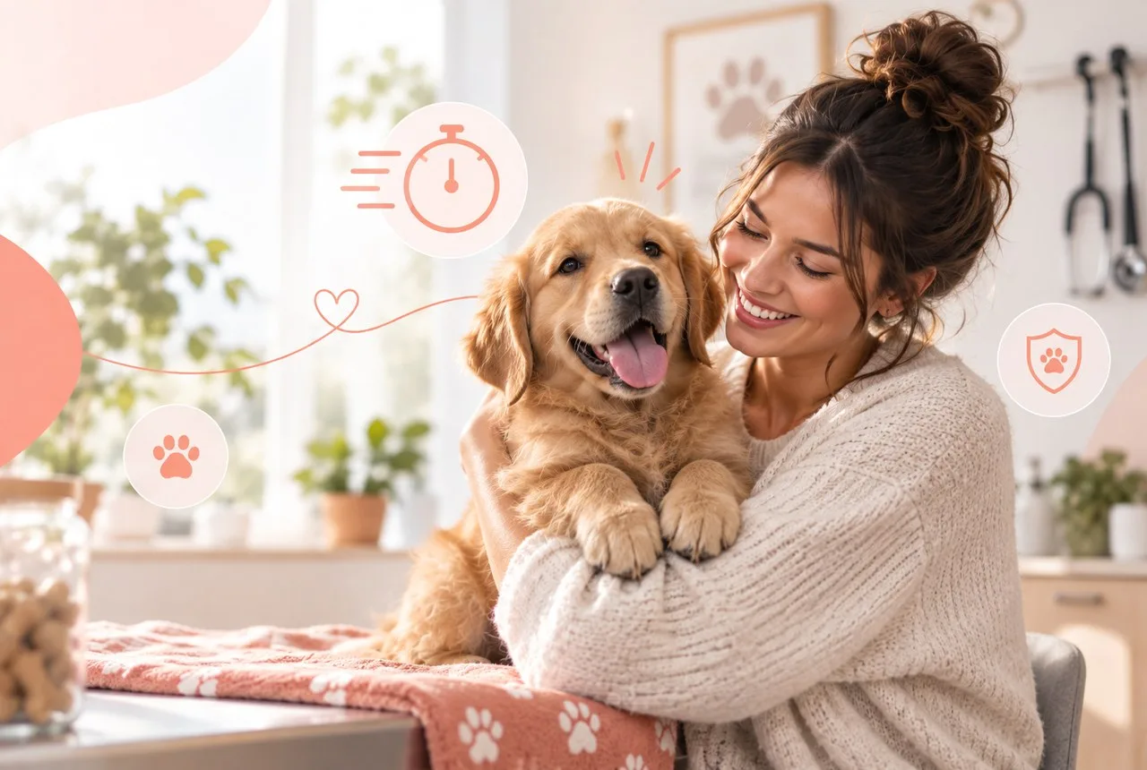Pet owner comparing options for pet insurance no pre existing